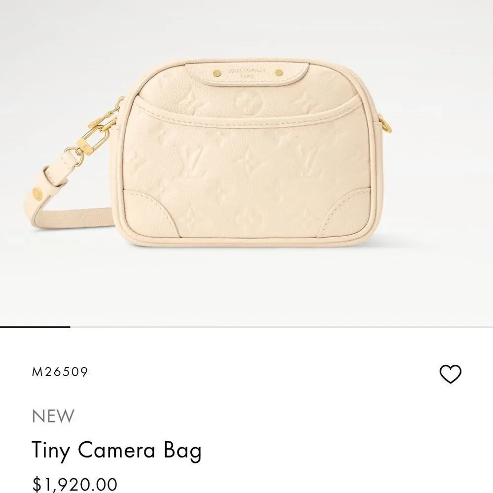 Louis Vuitton Beige Crossbody Bag